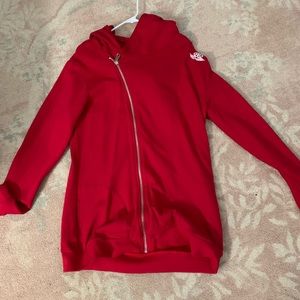 Body Engineers asymmetrical hoodies